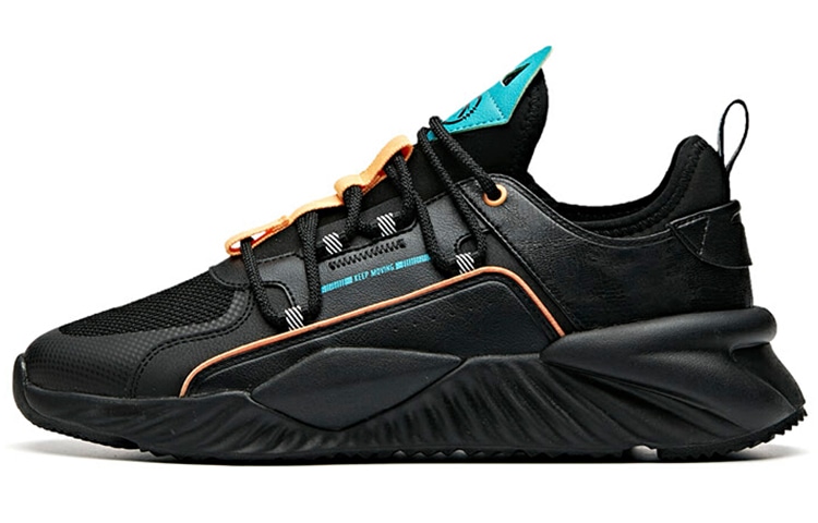安踏 Anta Unrestrained Low-Top Dad Shoes Black