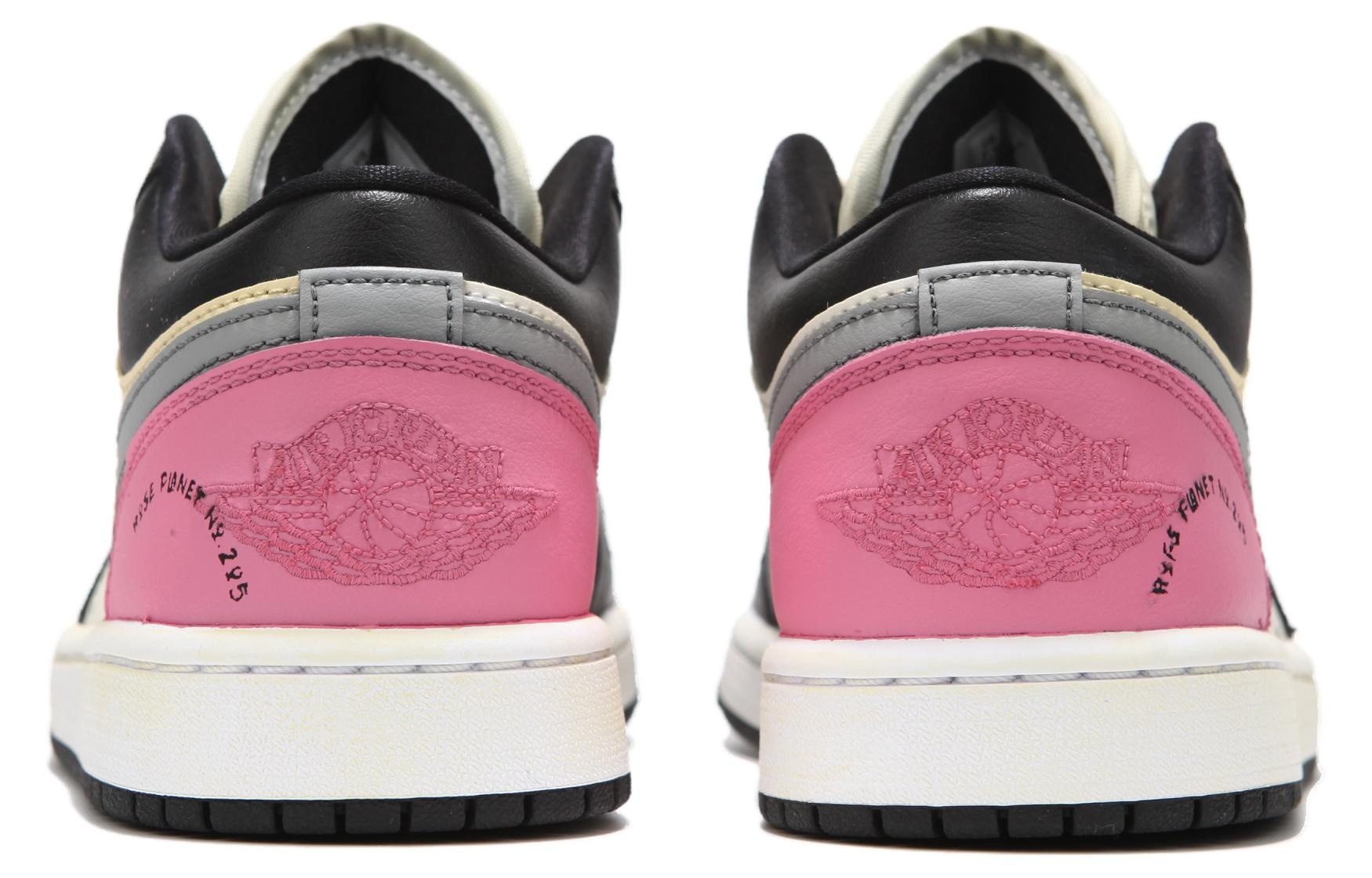 Jordan Air Jordan 1 Low Black Pink — фото 4