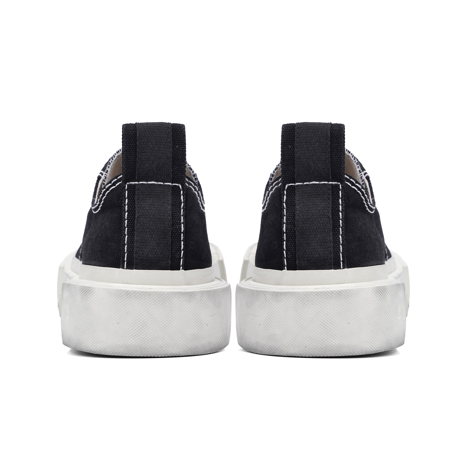 Crooked Card Canvas Shoes Black — фото 4