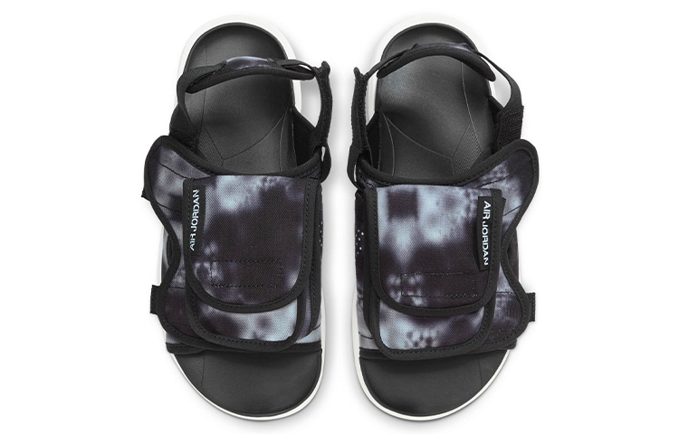 Jordan Air Jordan LS Slide Black White Tie-Dye — фото 3