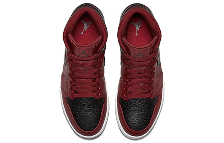 Jordan Air Jordan 1 Mid Black Red — фото 2