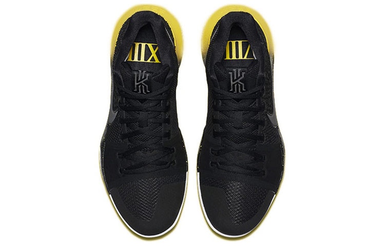 Nike Kyrie 3 Black Yellow — фото 3