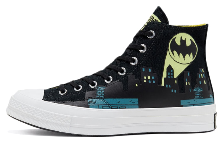 Converse 1970s High Top Black Yellow
