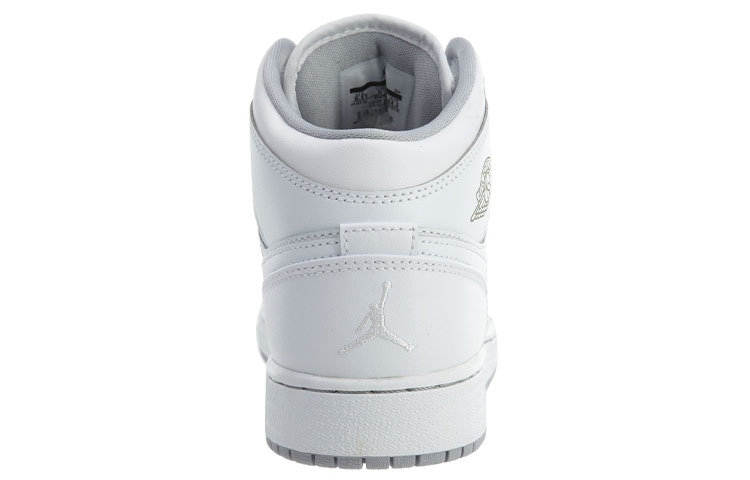 Jordan Air Jordan 1 Mid White Grey — фото 2