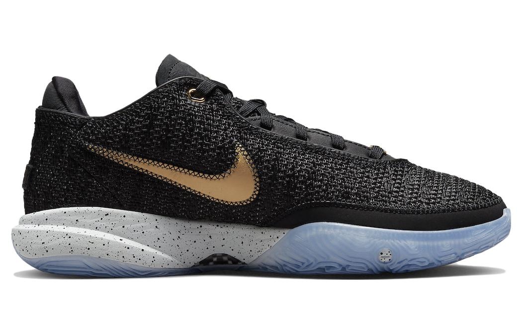 Nike LeBron 20 "Black Gold" — фото 1