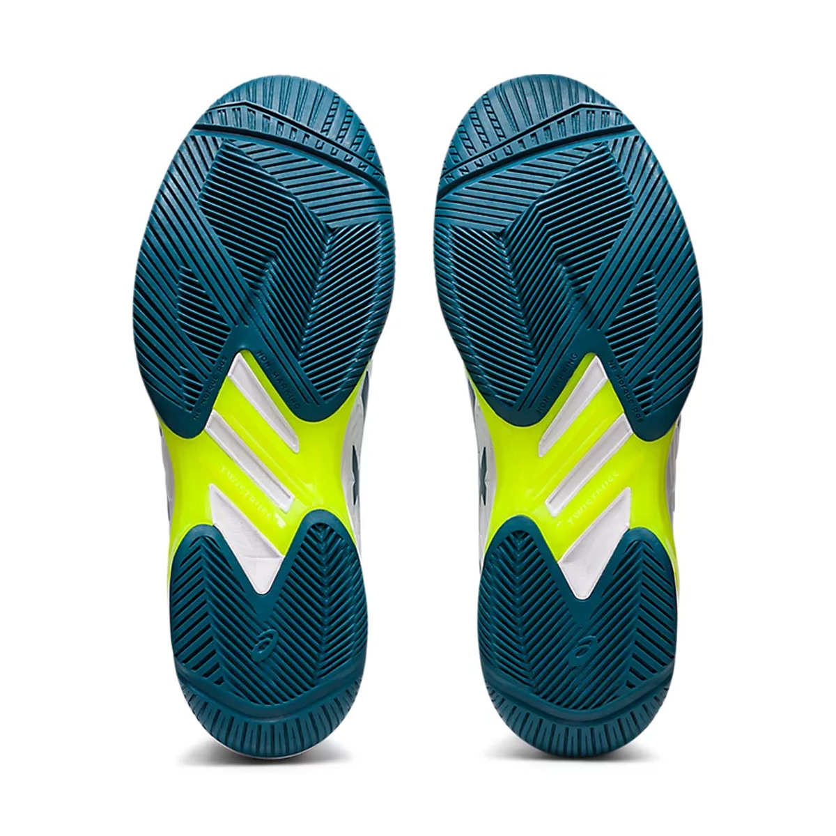 ASICS Solution Speed FF 2 White Green — фото 6