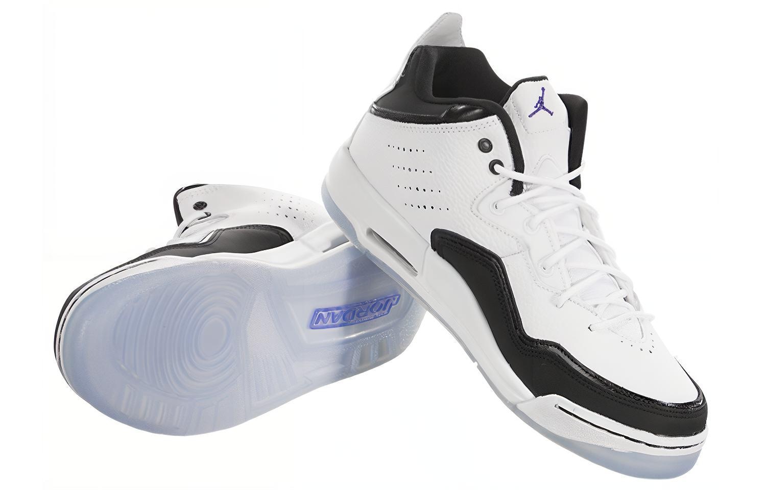 Jordan Courtside 23 GS White Black — фото 4