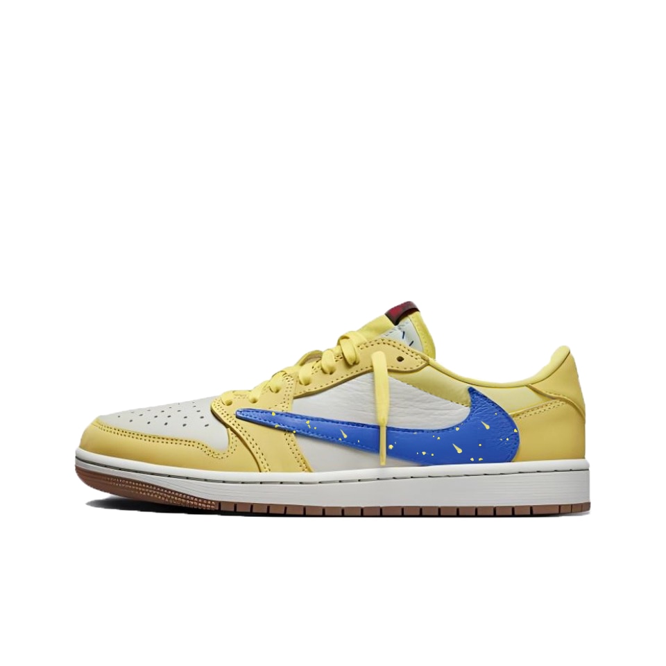 Travis Scott x Air Jordan 1 Low "Canary Yellow"