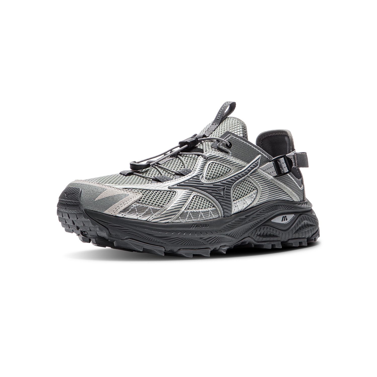 Mizuno Racer Trail SE Carbon Grey — фото 1
