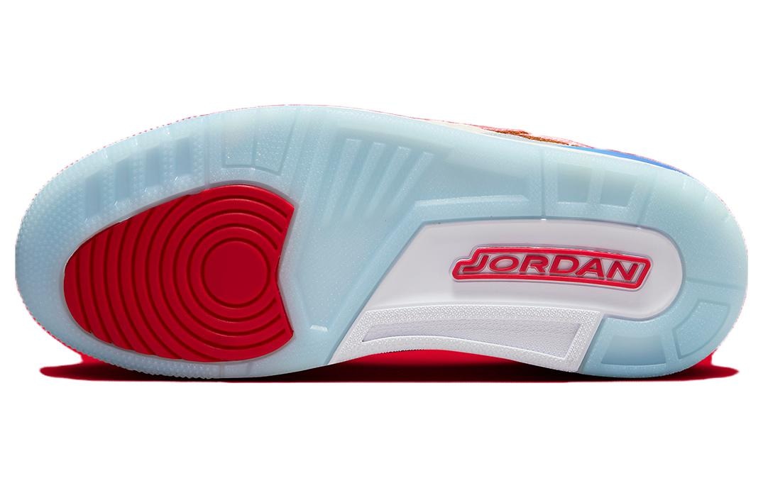 Jordan Legacy 312 Low White Blue Red — фото 5