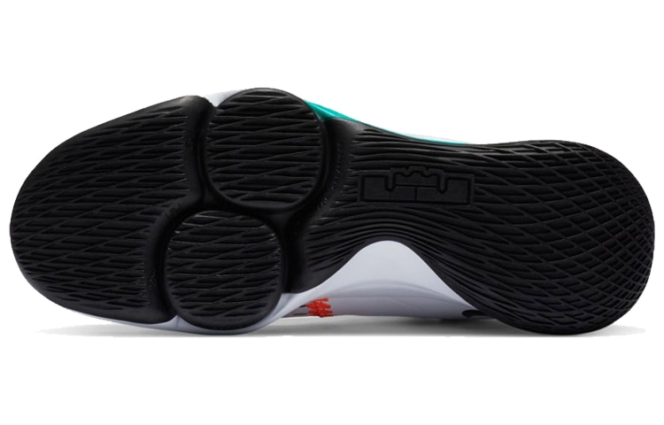 Nike LeBron Witness 5 EP White Green Orange — фото 5
