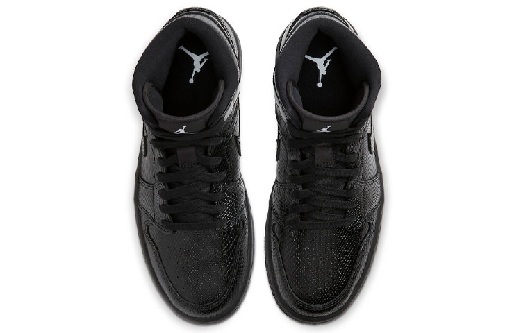 Jordan Air Jordan 1 Mid "Black Snakeskin" — фото 2