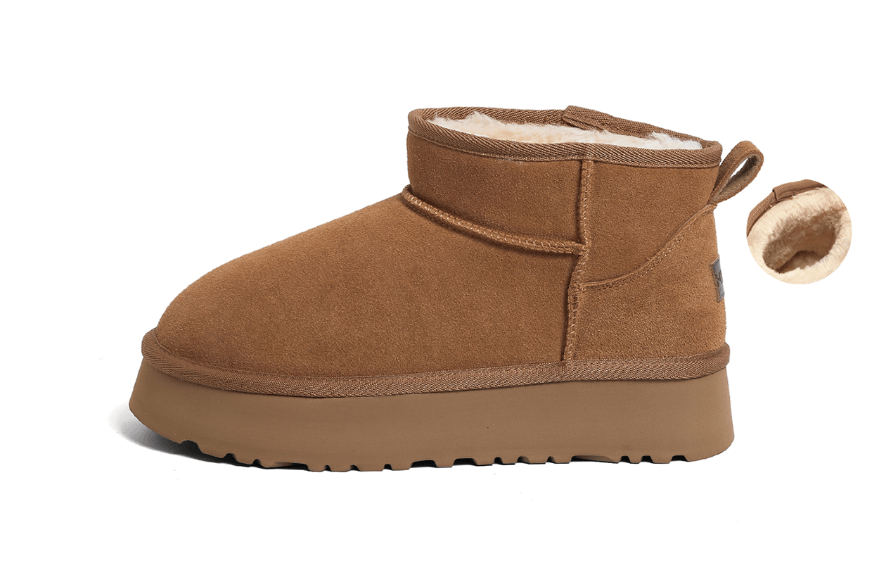 环球 HUANQIU HUANQIU Snow Boots Brown