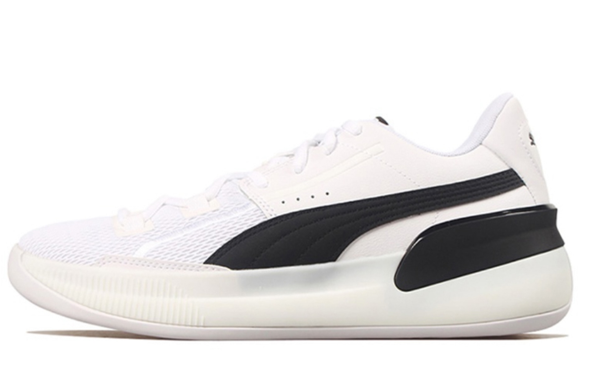 Puma Clyde Hardwood Team White Blue — фото 6