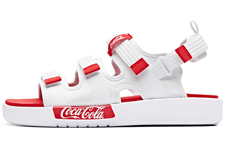 安踏 Coca-Cola x Anta Sandals White