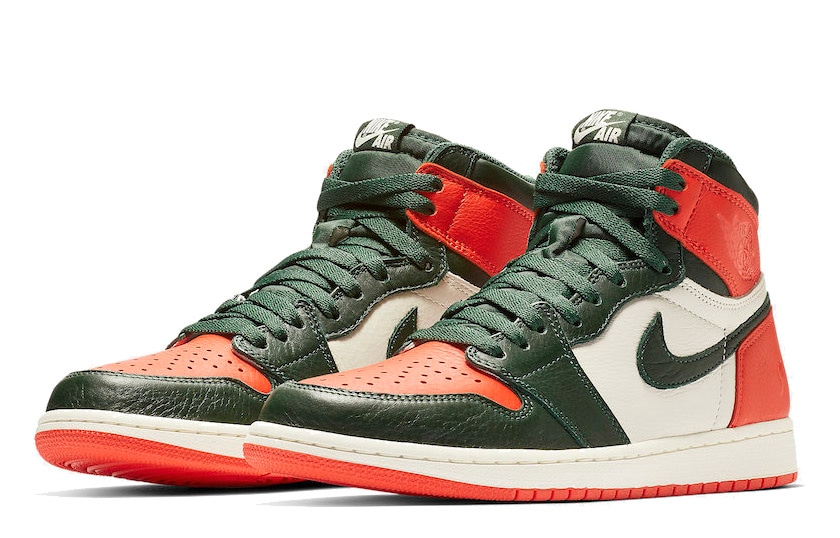 Jordan SoleFly x Air Jordan 1 Retro High OG Orange — фото 2