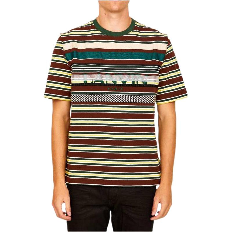 Lanvin/浪凡 Lanvin FW22 Striped Logo T-Shirt