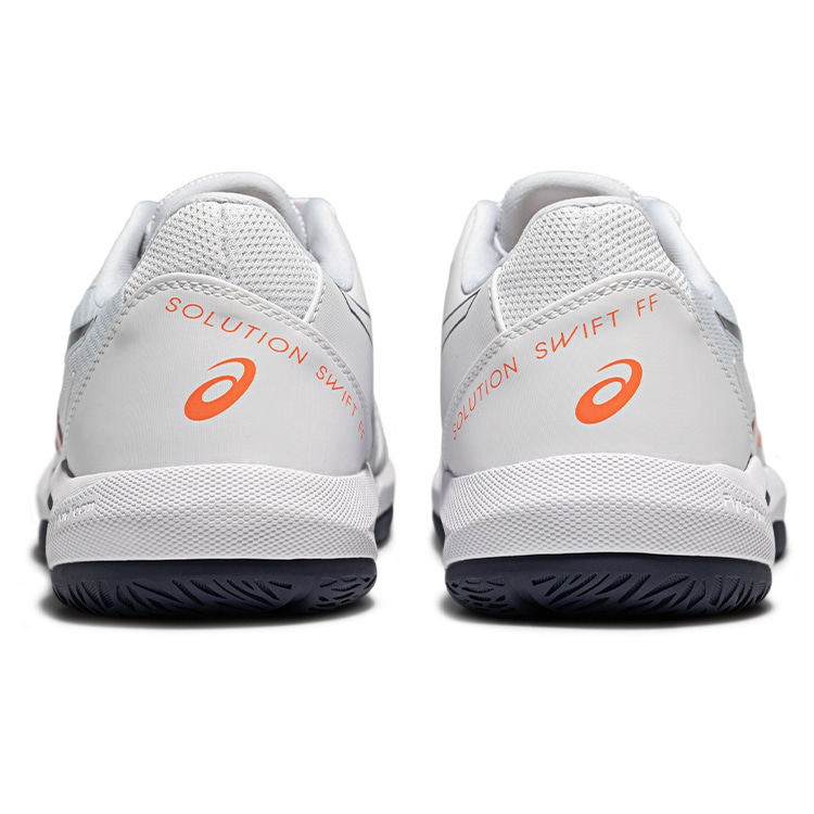 ASICS Solution Swift FF 2 White Orange — фото 4