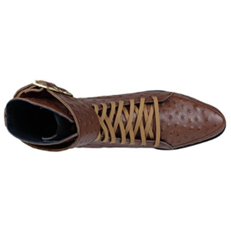 adidas originals Jeremy Scott Ostrich Slim Brown — фото 2