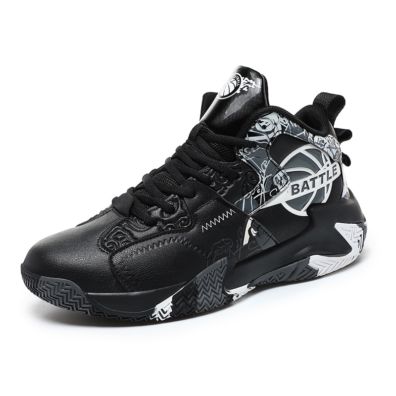 Musnodo Basketball Shoes Black White