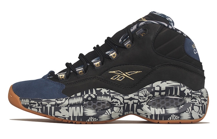 Reebok Question High Black Blue