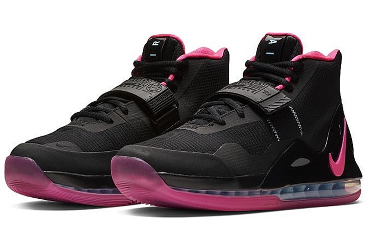 Nike Air Force Max "Black Pink Blast" — фото 2
