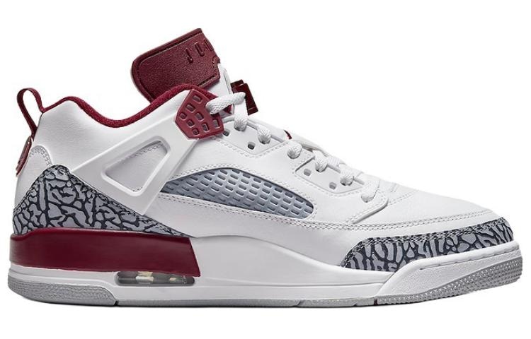 Jordan Spizike Low White Red — фото 1