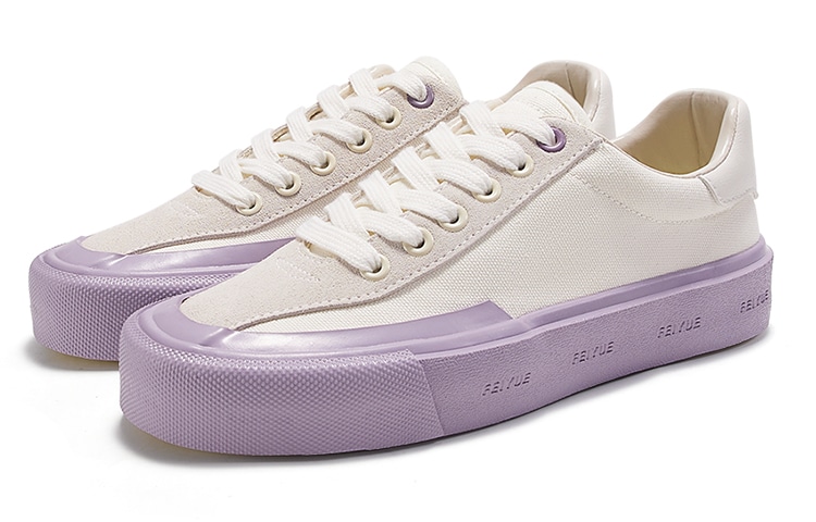 Feiyue Обувь (Арт. FXY-923TC03米灰紫) — фото 3