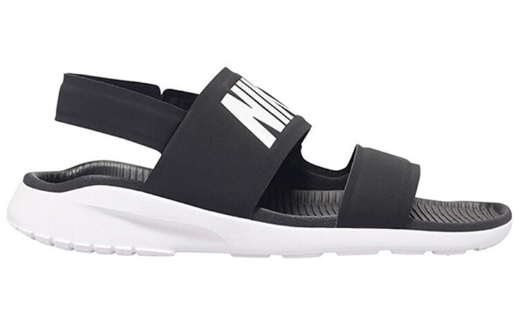 Nike Tanjun Sandal Black White — фото 1