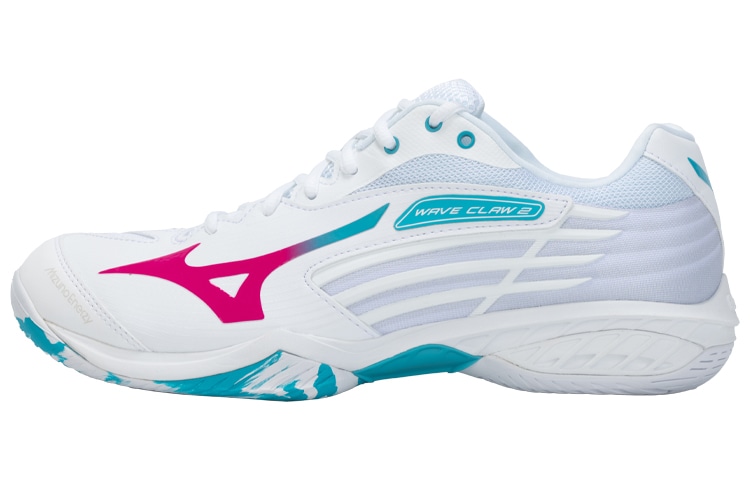 Mizuno Wave Claw 2 White Pink Blue
