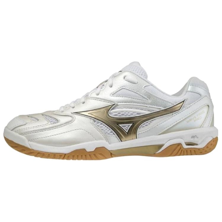 Mizuno Wavefang Pro White Gold