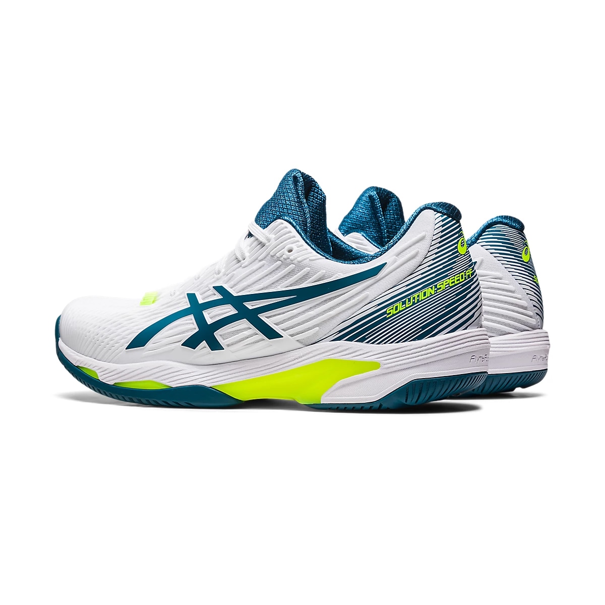 ASICS Solution Speed FF 2 White Green — фото 2