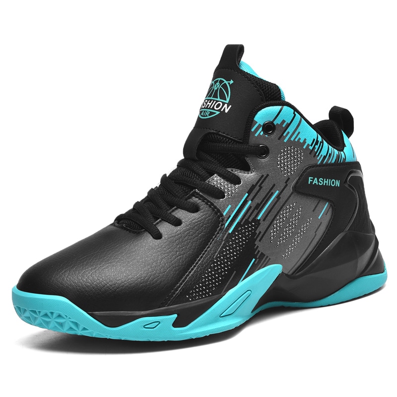 Musnodo High Top Basketball Shoes Black White — фото 7