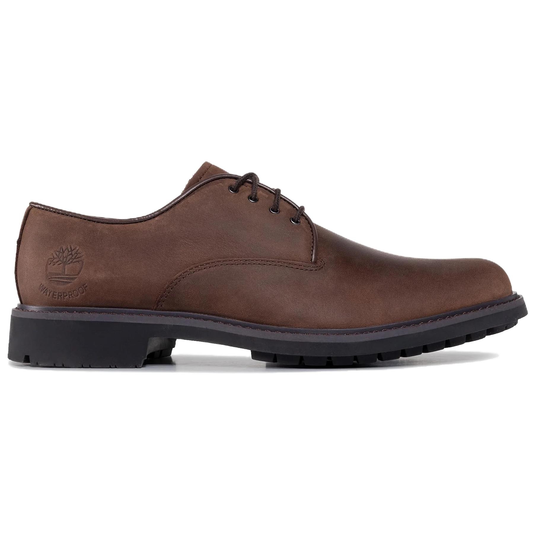 Timberland Stormbucks Leather Dress Shoes Brown — фото 1