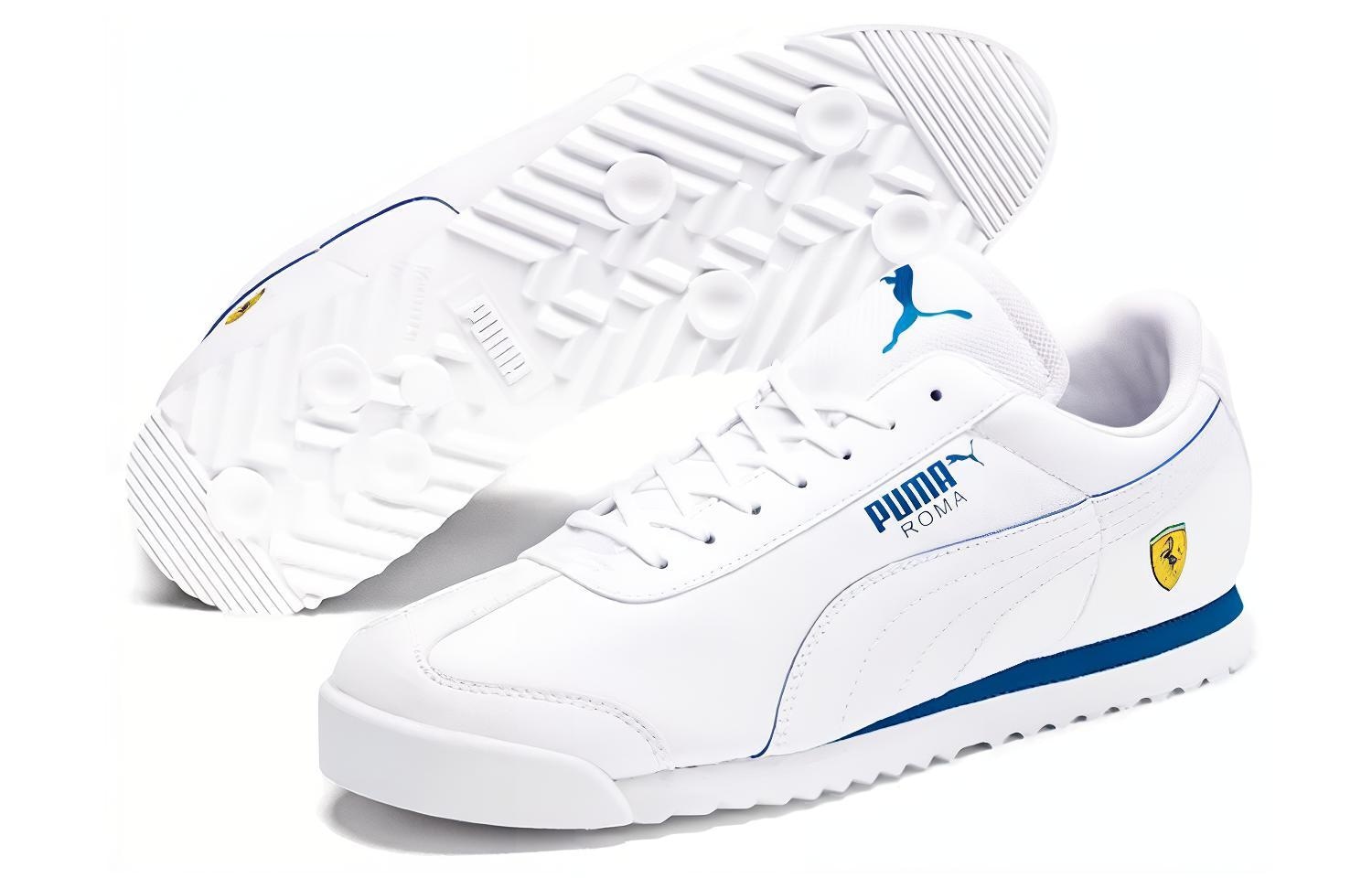 Puma Scuderia Ferrari Roma White Blue — фото 2