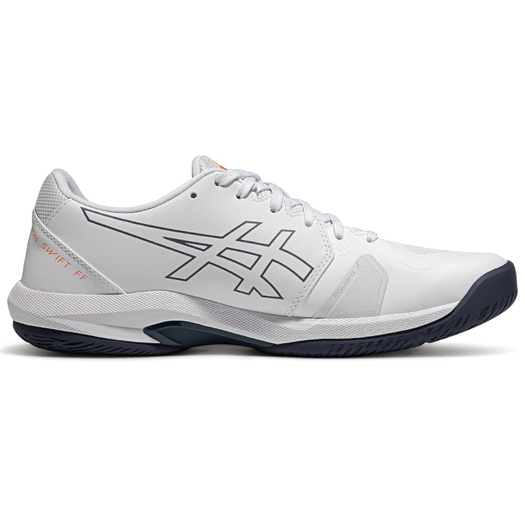 ASICS Solution Swift FF 2 White Orange — фото 1