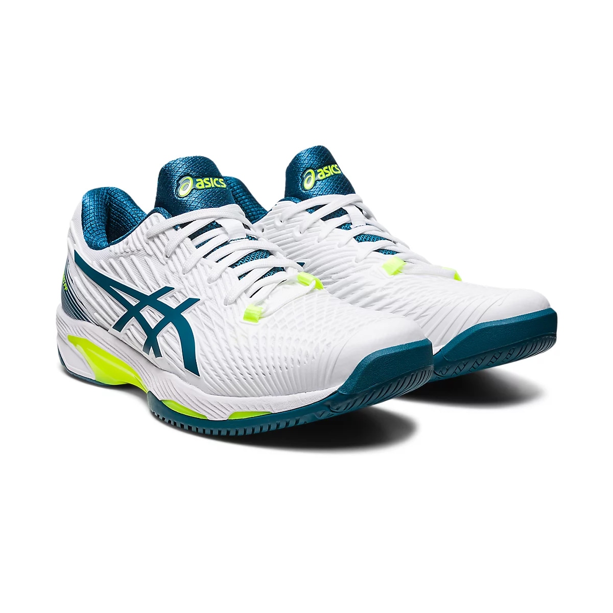 ASICS Solution Speed FF 2 White Green — фото 3
