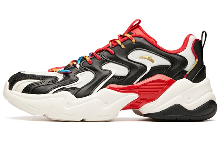 安踏 Anta Full Victory Low Dad Shoes White Black Red