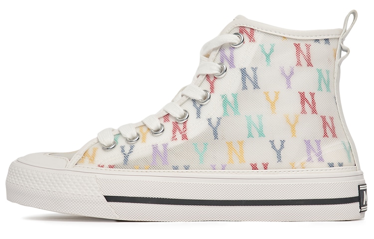 MLB Playball High Monogram White Multicolor