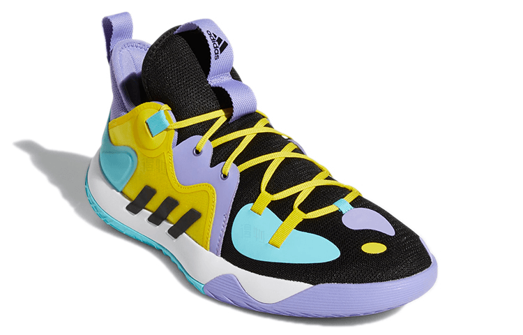 Adidas Harden Stepback 2 Black Purple — фото 2