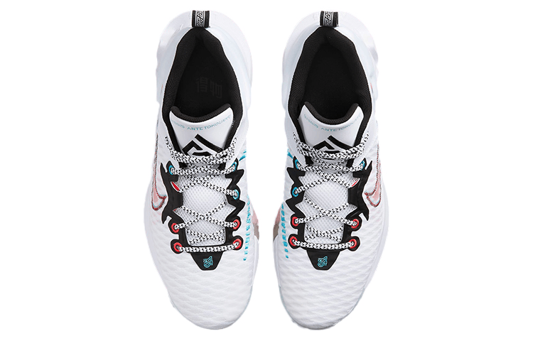 Nike Giannis Immortality Low White Pink — фото 3