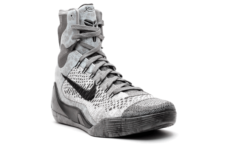 Nike Kobe 9 Elite High Basketball Gray Black — фото 2