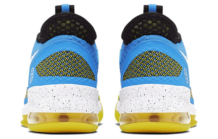 Nike Air Force Max Low Blue Yellow — фото 3