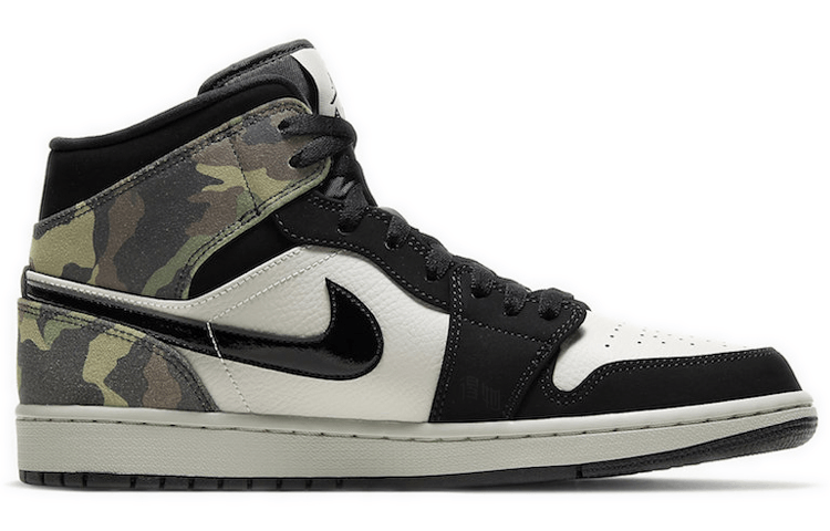 Jordan Air Jordan 1 Mid "Camo Panda" — фото 1