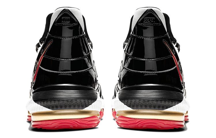 Nike Lebron 16 Low Black Gold — фото 4