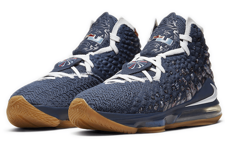 Nike Lebron 17 College Navy — фото 2