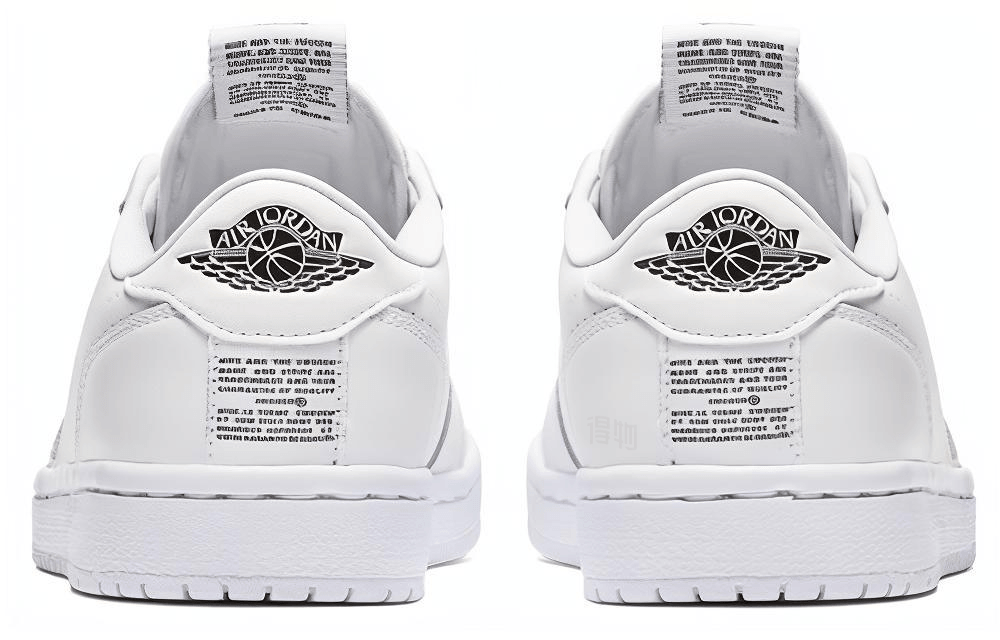 Jordan Air Jordan 1 Low Slip White — фото 4