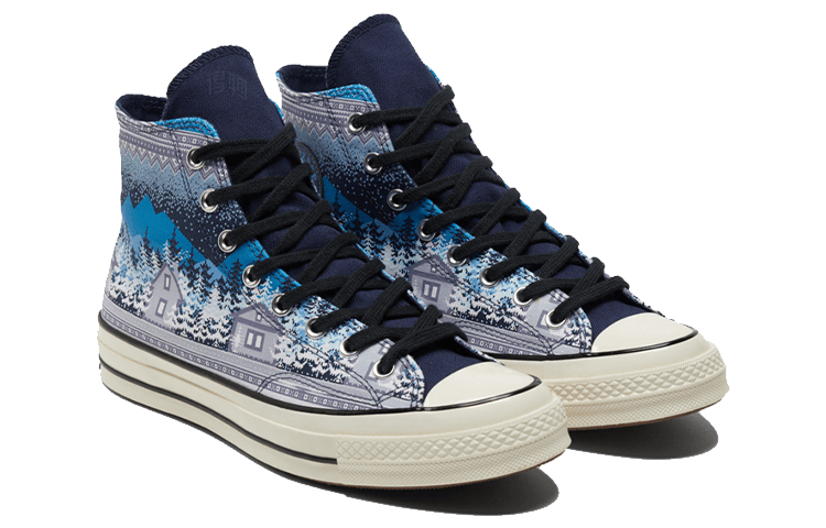 Converse 1970s Chuck Taylor All Star High Blue Grey — фото 2