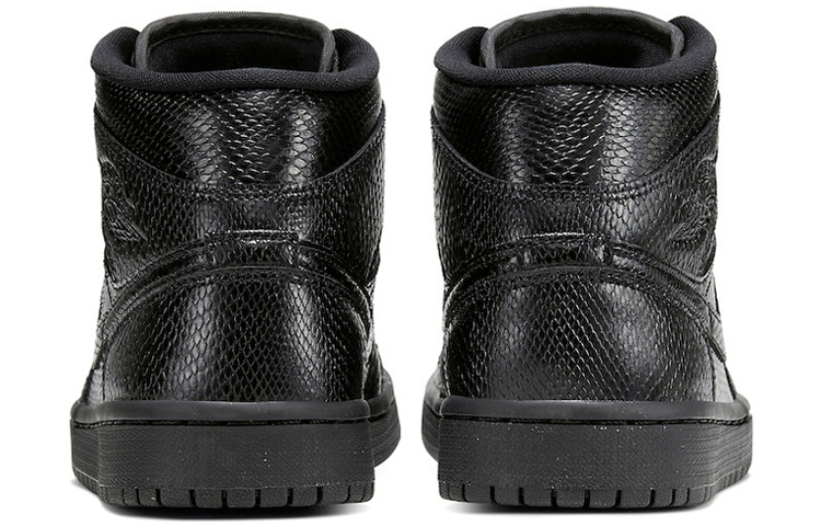 Jordan Air Jordan 1 Mid "Black Snakeskin" — фото 3