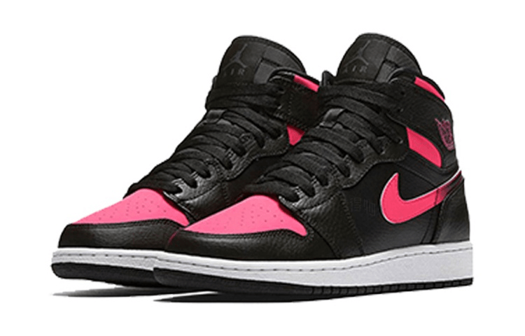 Jordan Air Jordan 1 Retro High Black Hyper Pink — фото 2